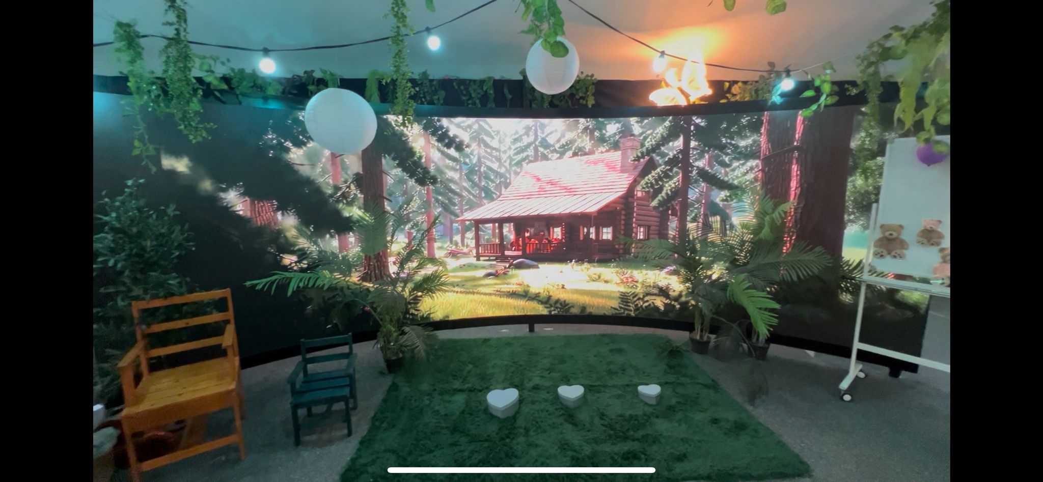 מסך הביקתה ביער